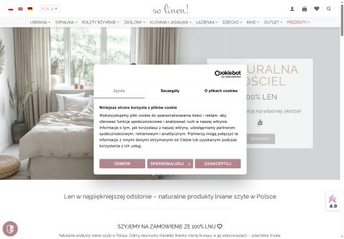 So linen! Monika Różańska Nina Wojciechowska s.c.
